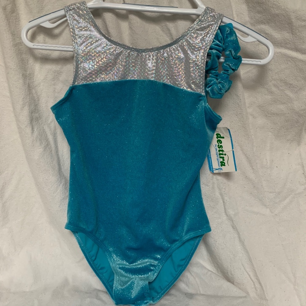 Gymnastics Leotard - with matching scrunchie